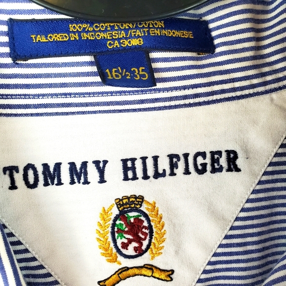 Tommy Hilfiger Striped Button Down Shirt - Picture 2 of 3